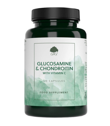 G&G Vitamins - Glukozamin, hondroitin i vitamin C, 120 kapsula